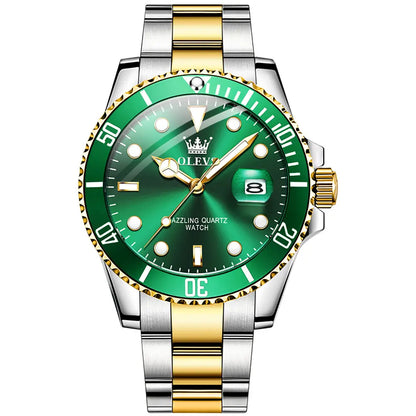 Graduation gift idea Man for watches Stainless Steel Waterproof Luminous Date Casual Watch