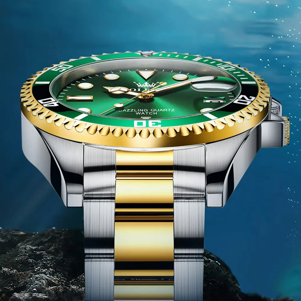 Graduation gift idea Man for watches Stainless Steel Waterproof Luminous Date Casual Watch
