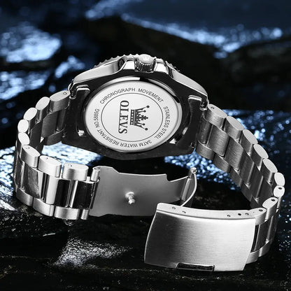 Graduation gift idea Man for watches Stainless Steel Waterproof Luminous Date Casual Watch