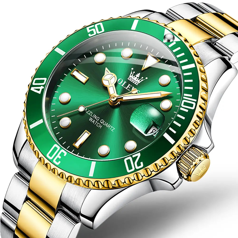 Graduation gift idea Man for watches Stainless Steel Waterproof Luminous Date Casual Watch