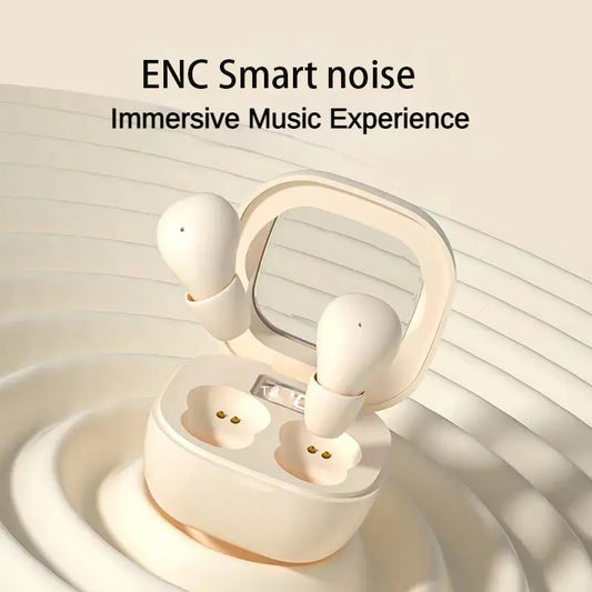 MSHUKCOE SK19 This year's new model - ultra-small invisible sleep earplugs | 0.08 ounces, suitable for side sleepers, with noise cancellation function - 25-hour battery life! Discreet Office Earbuds in-ear summerwins Gift Privacy Gift Silicone Lightweight