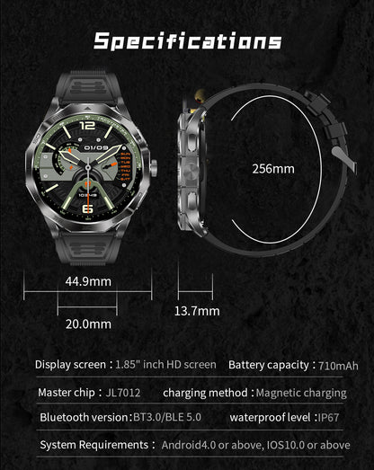 Multifunctional Smartwatch, Fashion Digital Sports Watch for Women and Men, Waterproof Fitness Tracker