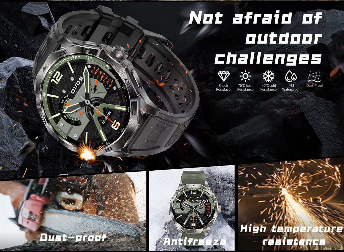 Multifunctional Smartwatch, Fashion Digital Sports Watch for Women and Men, Waterproof Fitness Tracker