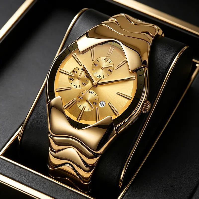 【DealsForYouDays】Millennium Y2K Style Sports Watch, New Men’s Wormhole Concept Timepiece, High‑End Business Waterproof Men’s Watch